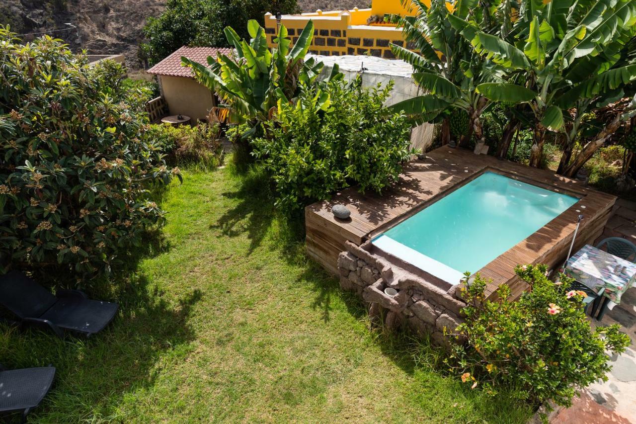 Villa Canaria Piscina Jacuzzi Jardin Santa Maria de Guia de Gran Canaria Exterior foto